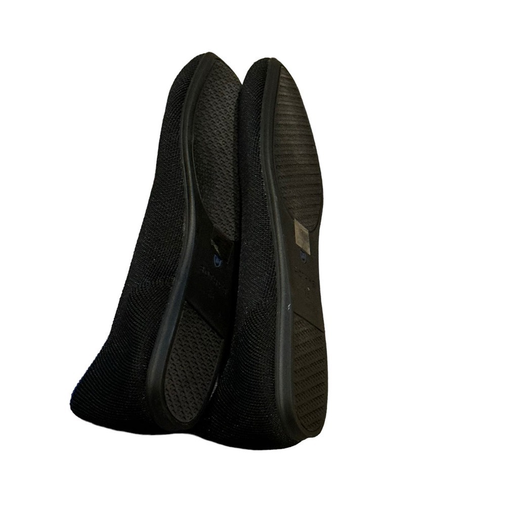 Rothy's Black Neutral The Square Flat Soft Classic Shoes Size 7.5 NWOB - Picture 8 of 13